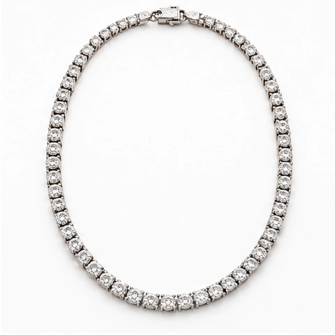 Diamond Tennis Chain — Diamond set