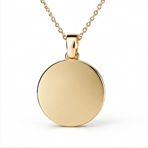 Gold Medallion — 18ct yellow gold